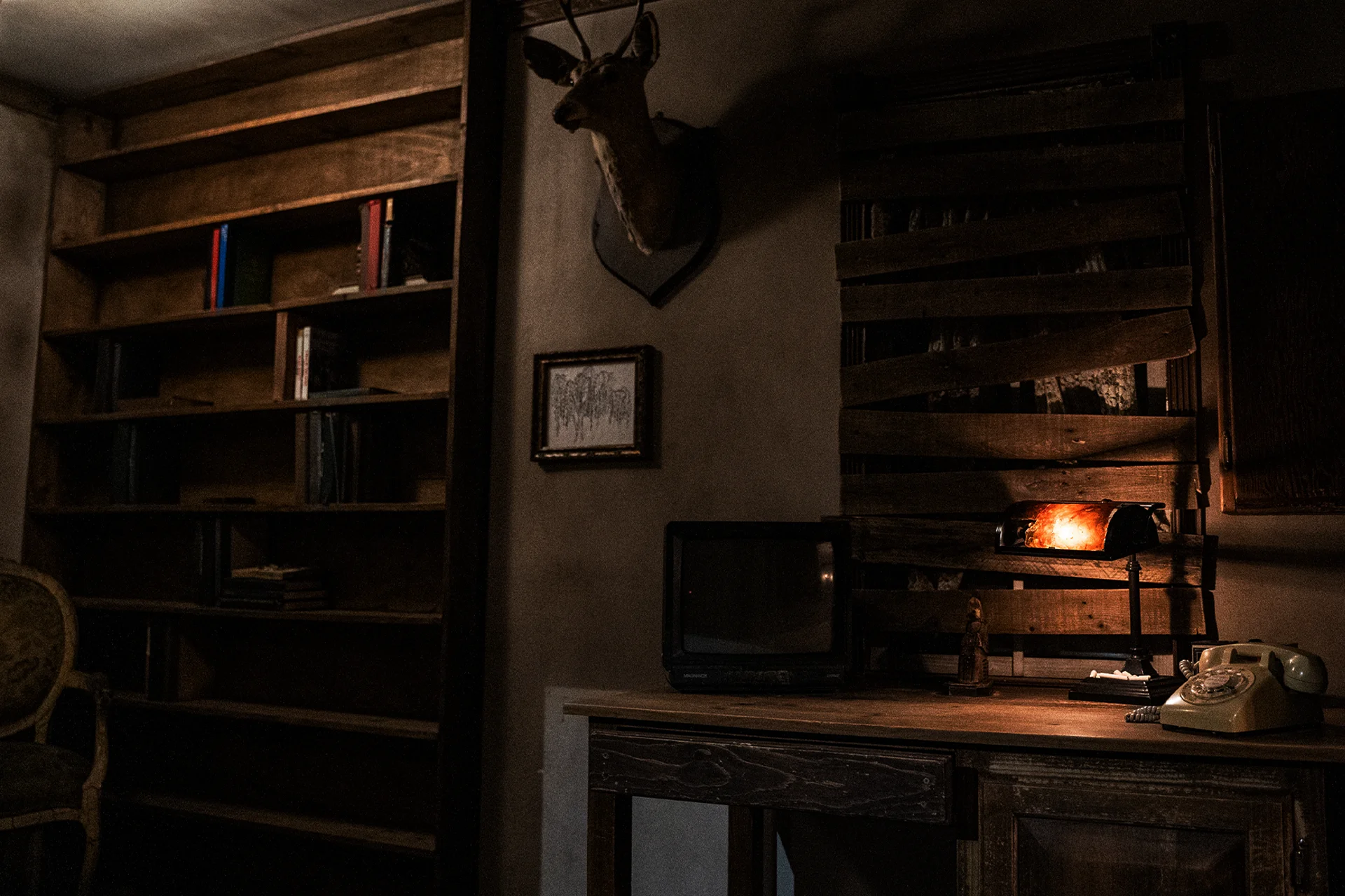 The Study — The Basement escape room