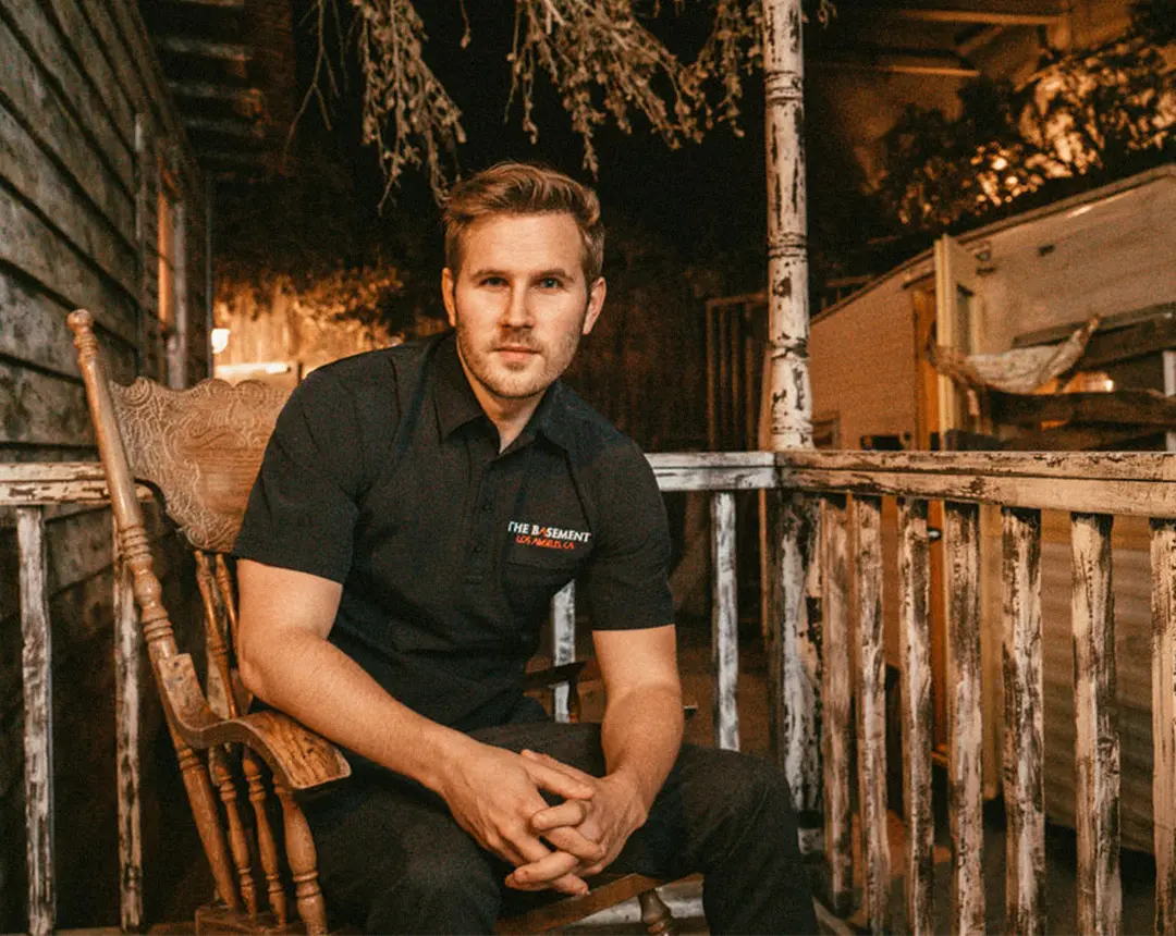 Kayden Ressel, Founder & Creative Director of THE BASEMENT