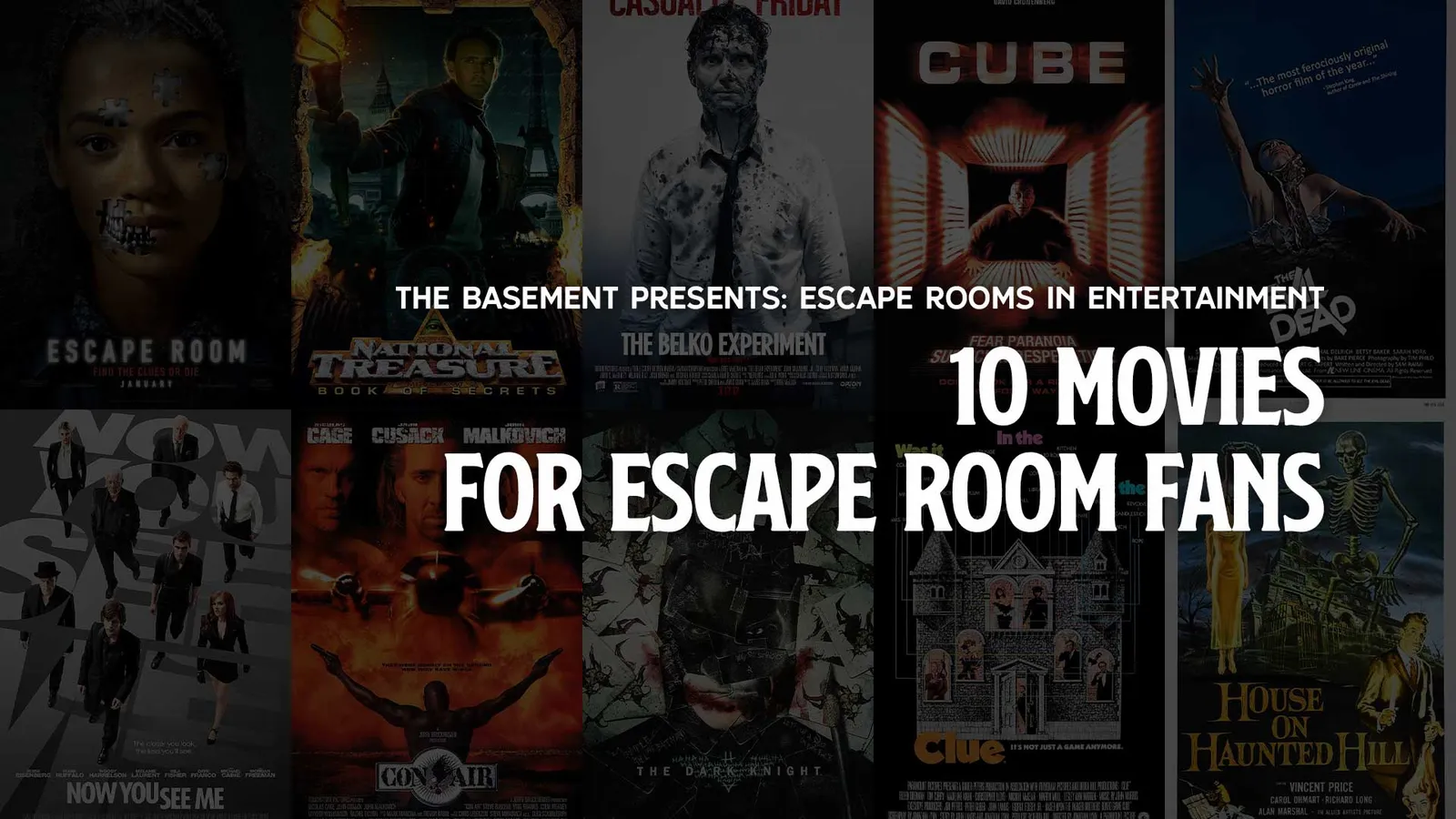 10 Movies For Escape Room Fans