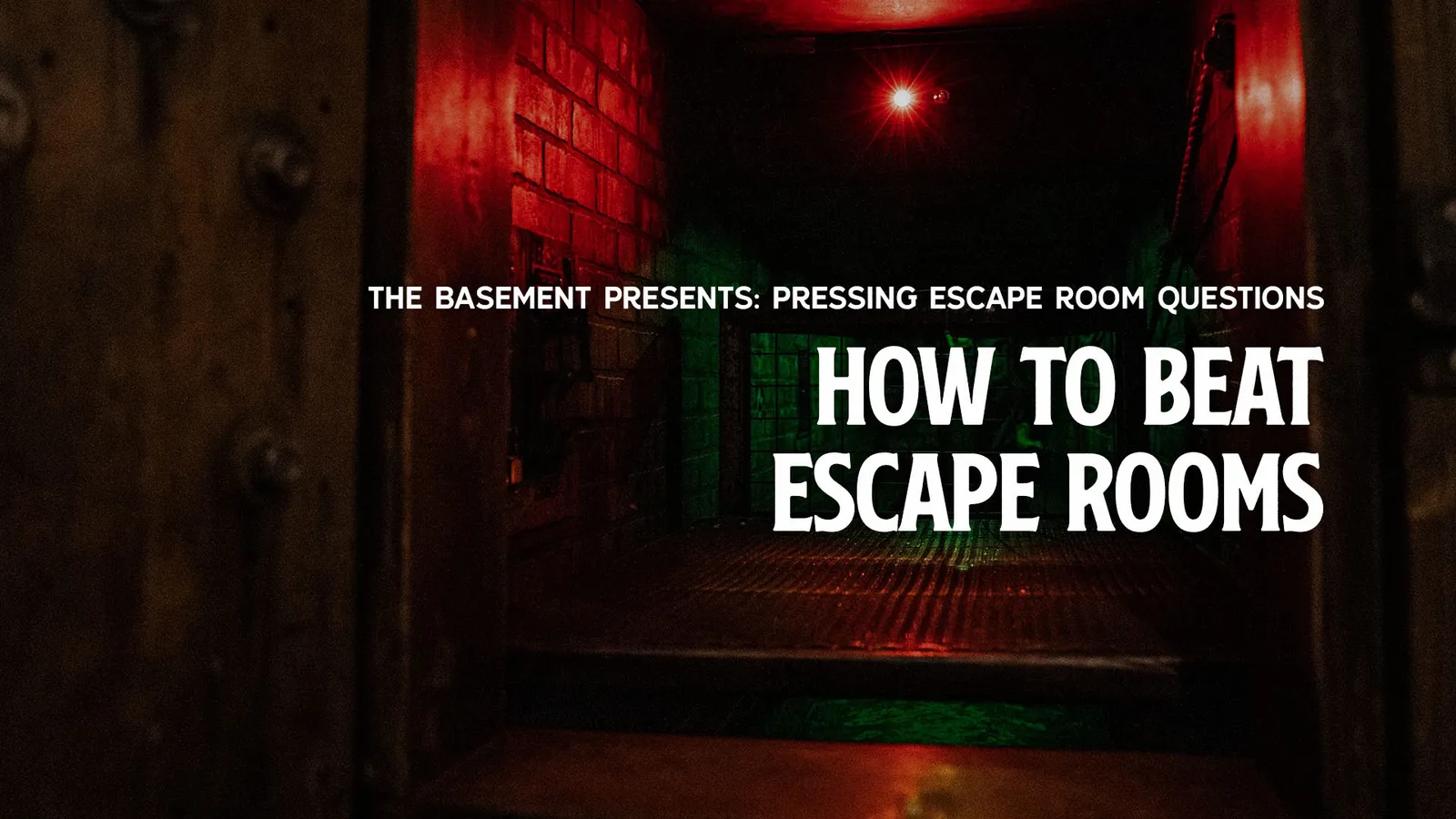 How to Beat Escape Rooms