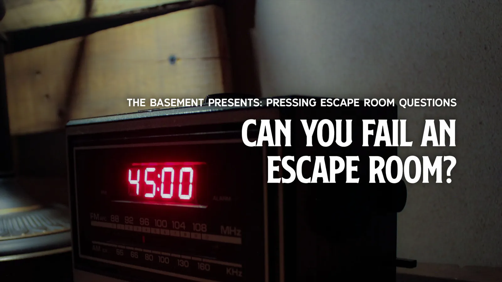 Can You Fail an Escape Room?