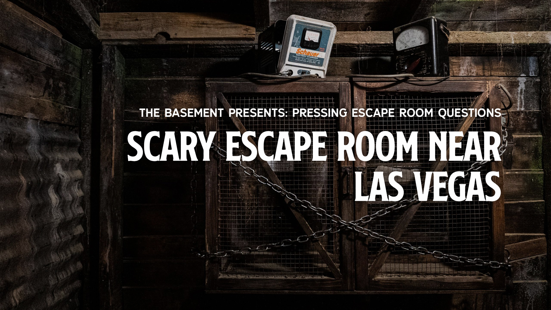 Scary Escape Room Near Las Vegas